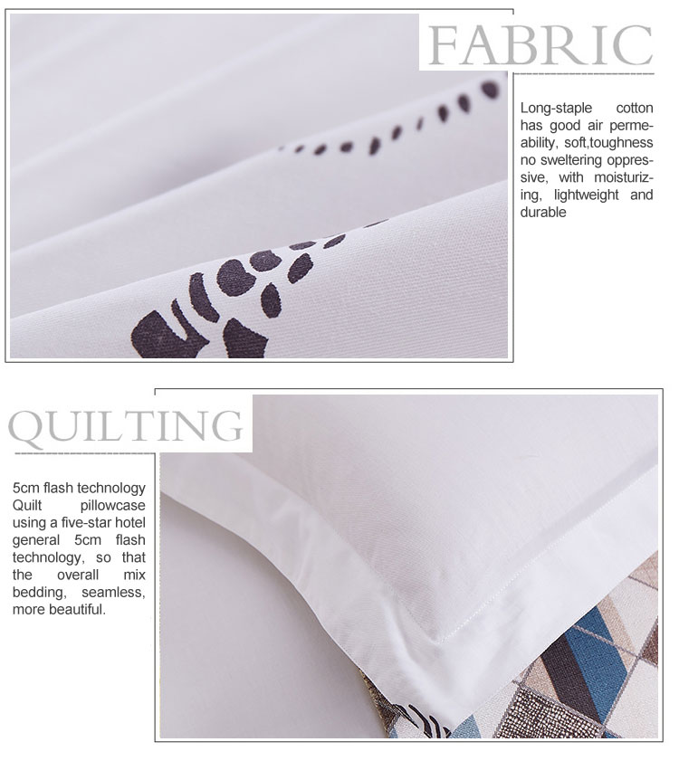 Motel Printed Cotton Sheet Sets