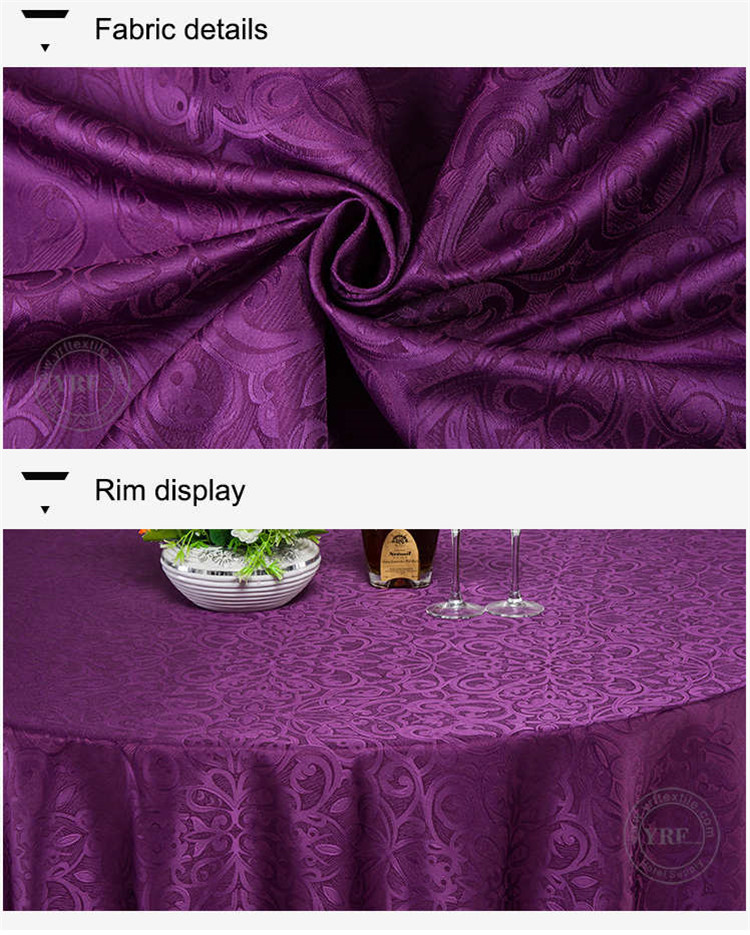 Red Fabric Textile Table Cloth