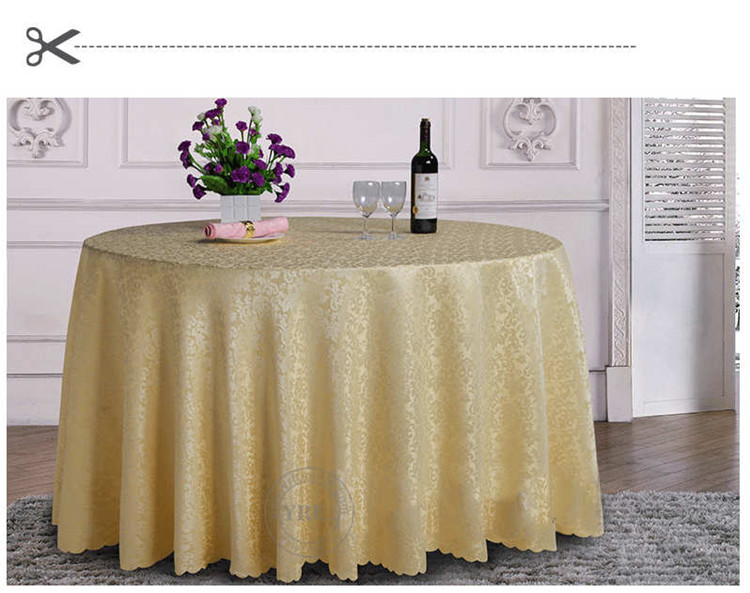 Round Wedding Decorative Table Cloth