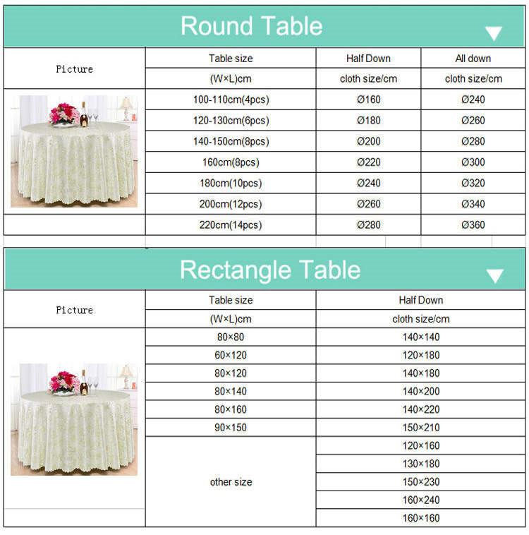 Wholesale Table Cloth