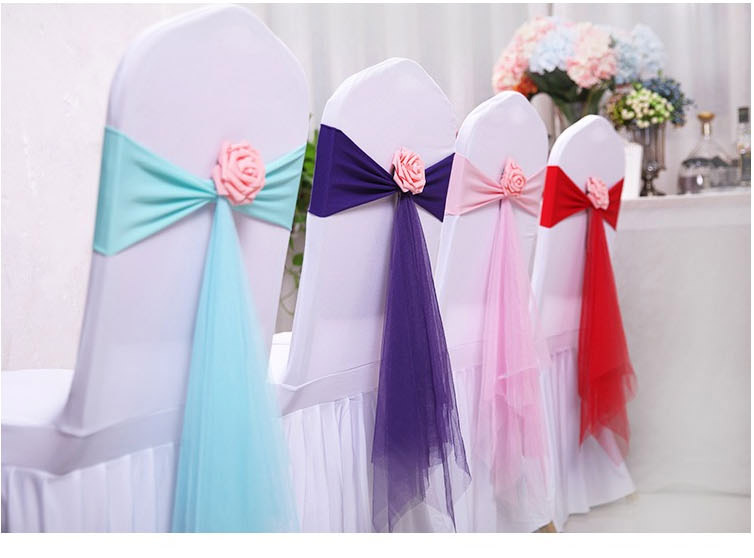 Natural Chair Cover Sashes