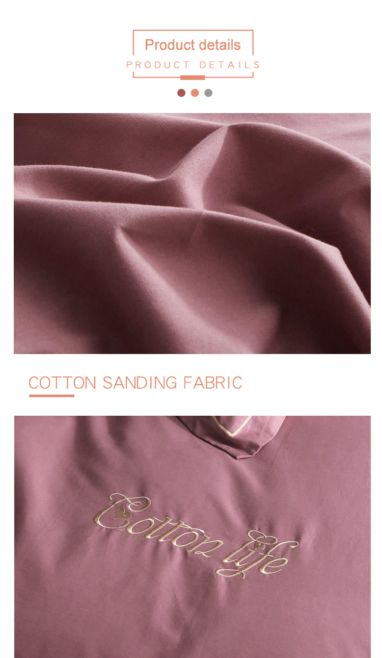 Design Cotton Sanding Bedding