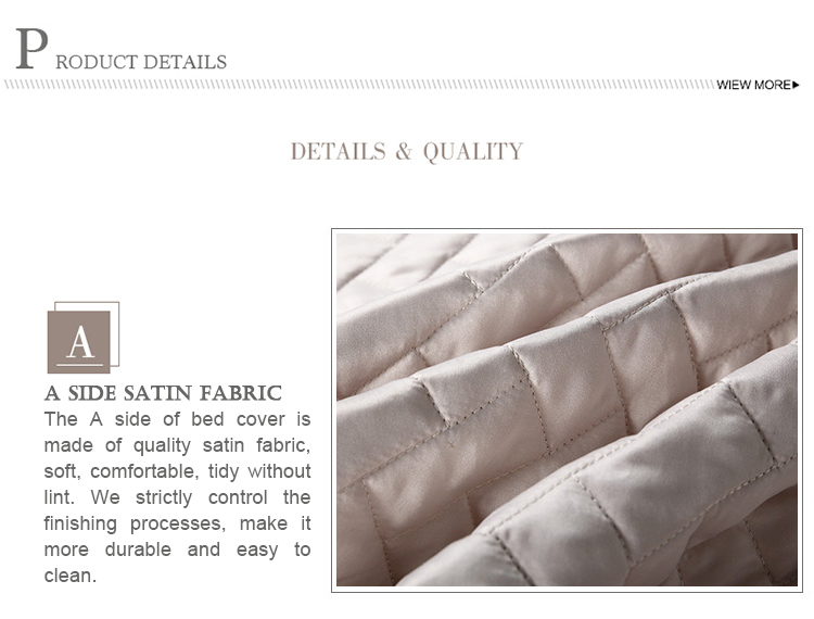 100% Cotton Reversible Coverlet Bedspread 