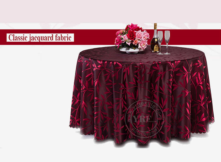 Table Cloth Fabric Wedding Round
