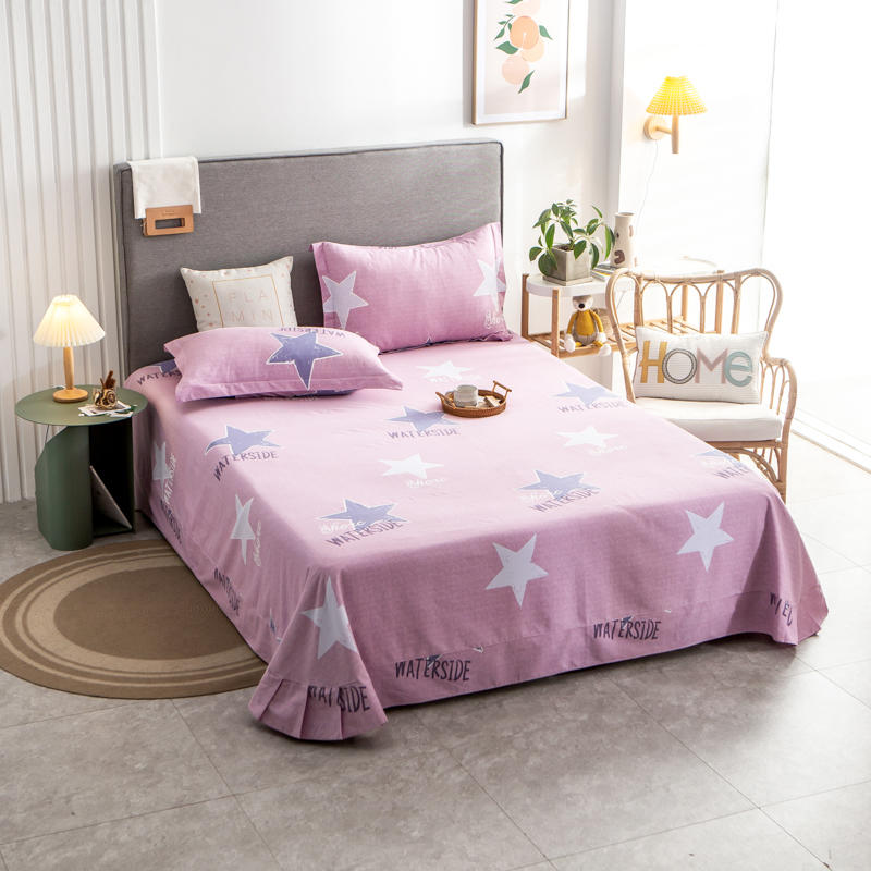 For 4PCS King Bedding Set Bedsheet