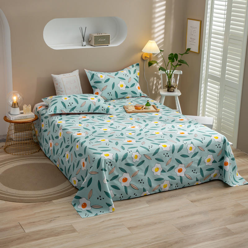 For Single 3PCS Sheet Set Bed Linen