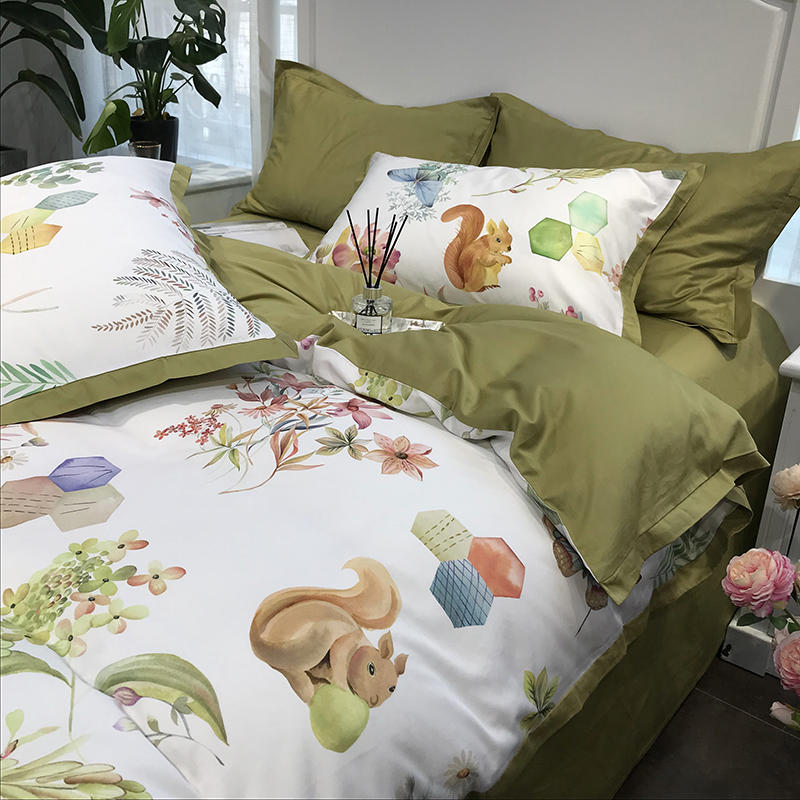 For Queen Bed Sheet Set Home Bedding