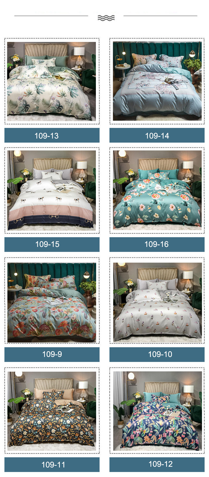 Soft Cotton Fabric Bed Linen