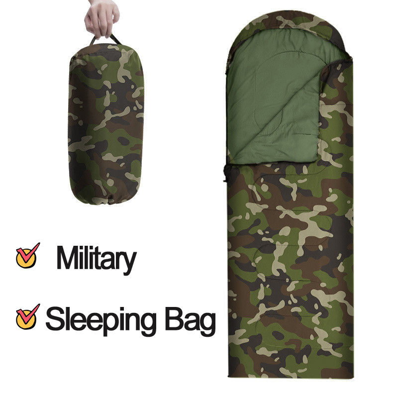 Down Camping Outdoor Canvas Sleeping Bag