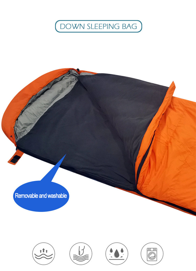 White Goose Down Warm Sleeping Bag