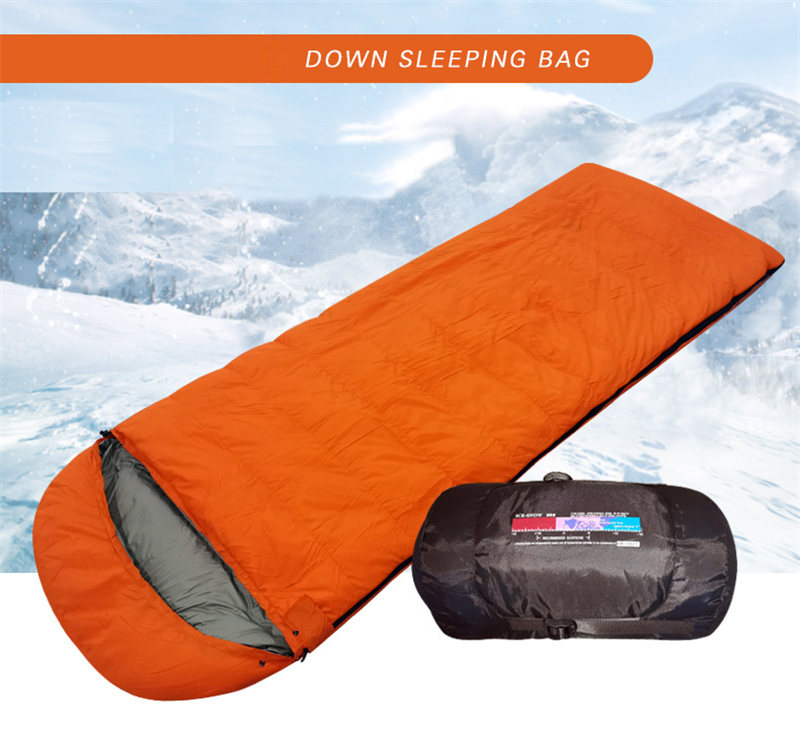 Goose Down Feather Eider Mummy Sleeping Bag