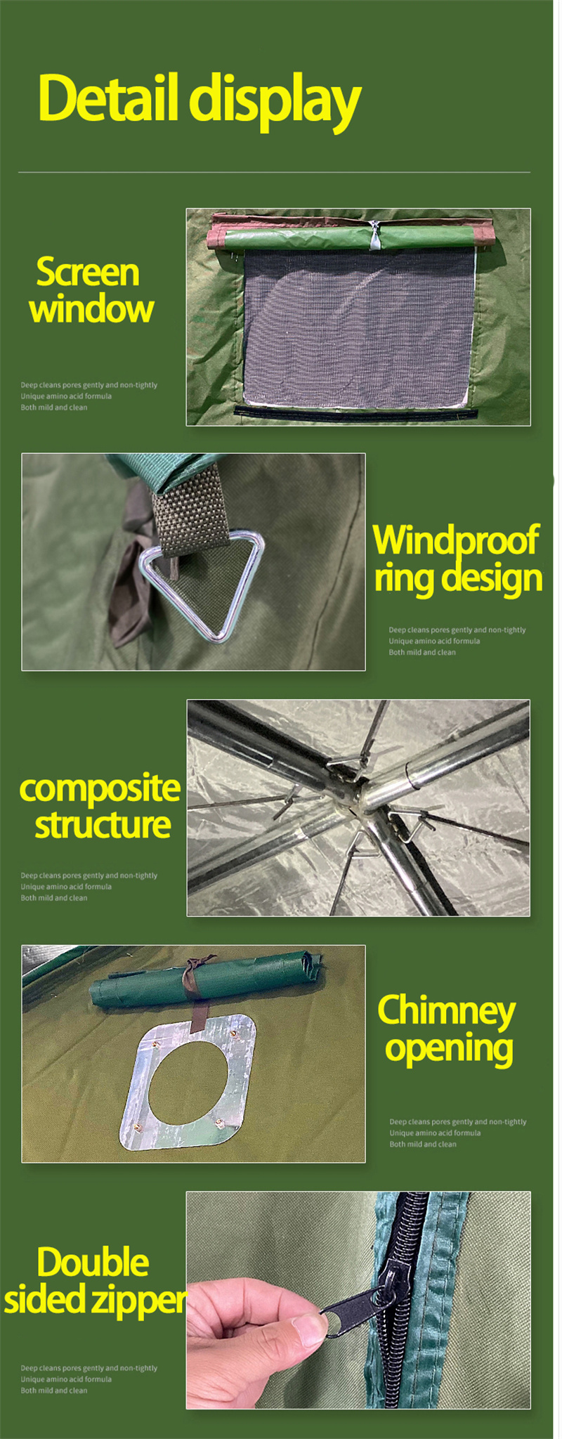 Big Tent Camping Waterproof