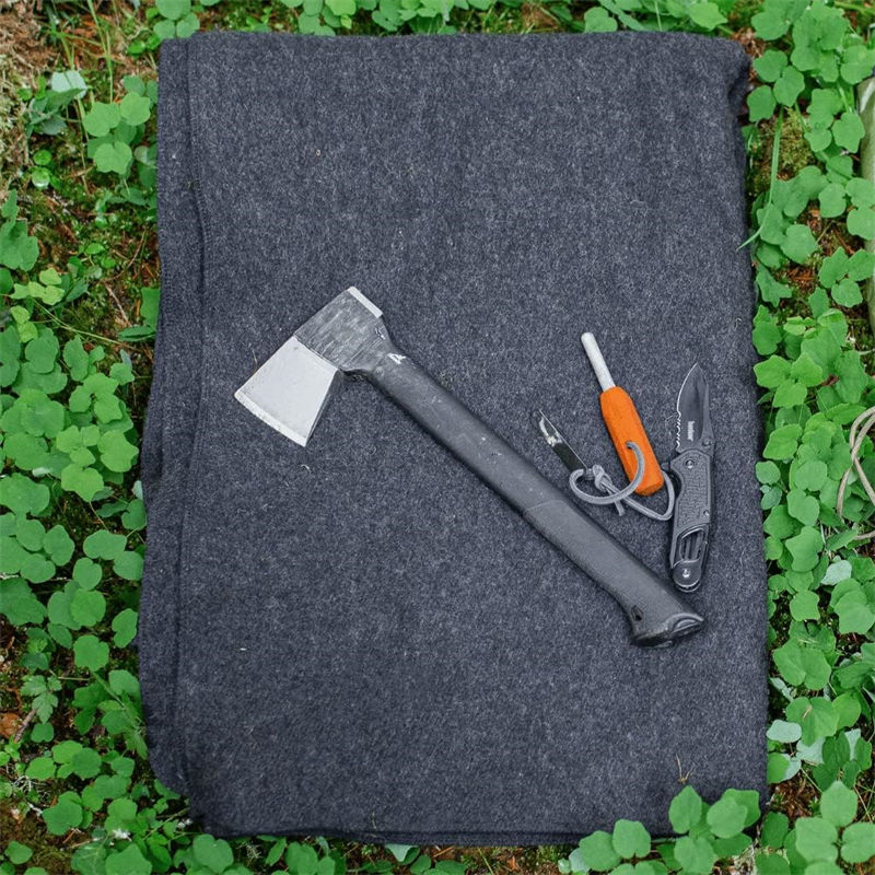 90% Antibacterial Black 480g Military Blanket