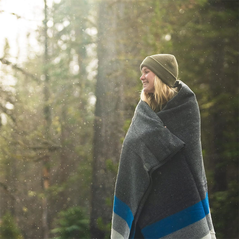 9 - Year Lifespan 40% Wool Army Support Blanket