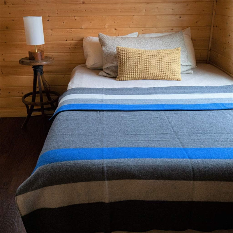 9 - Year Lifespan Military 40% Wool Support Blanket