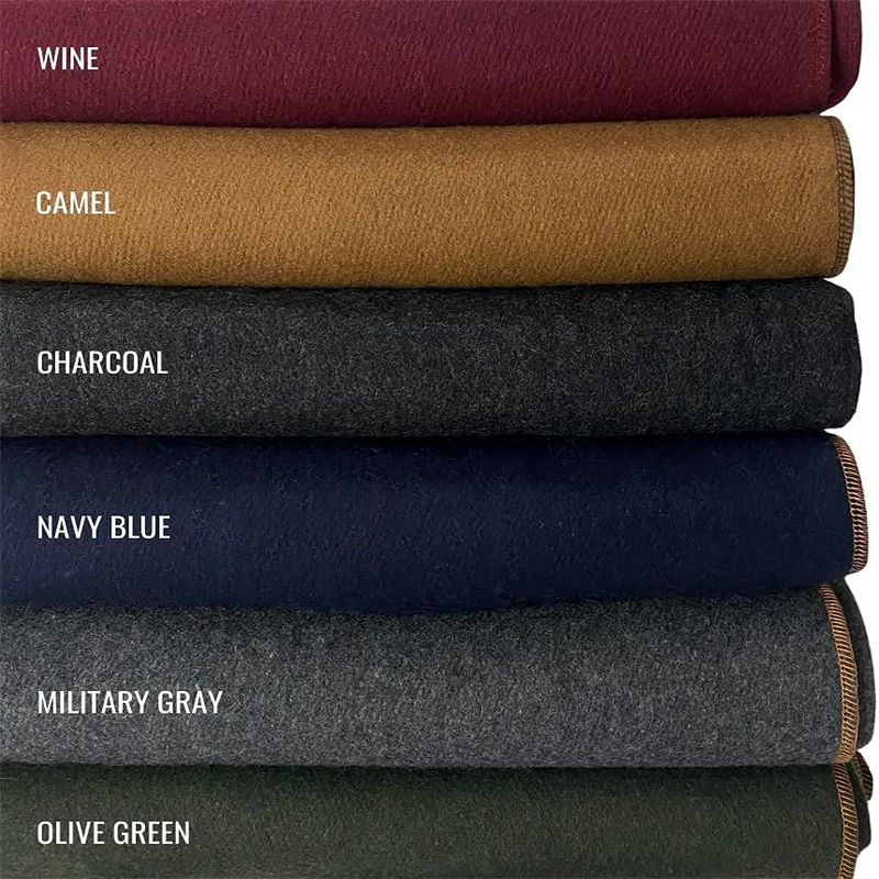 90% Antibacterial orange 480g Military Blanket
