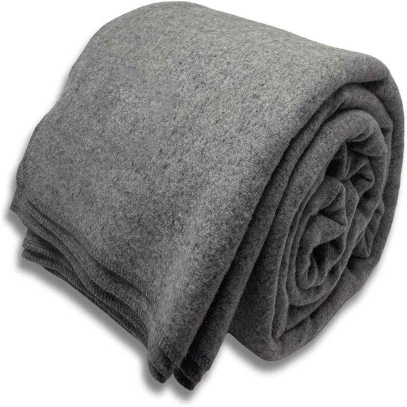 Humanitarian Aid Light grey 280g/h Wool Blanket