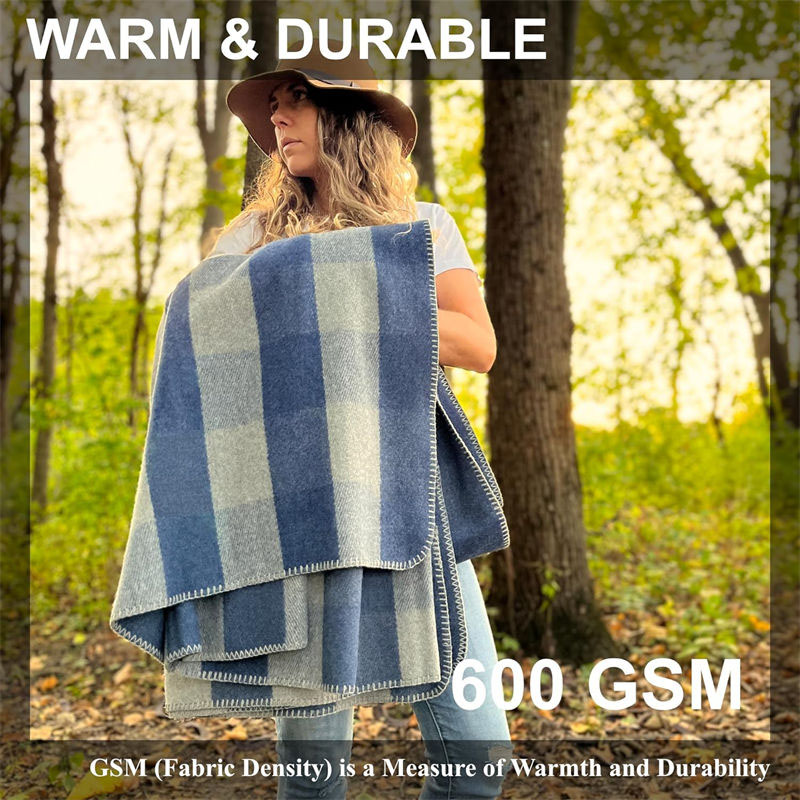 -8°C Comfortable and Heat - Retaining Disaster - Relief Wool Blanket