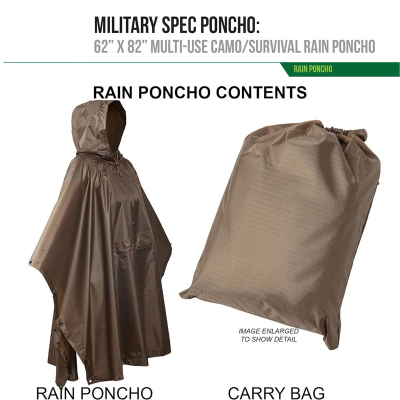 Waterproof Ratings Poncho Liner