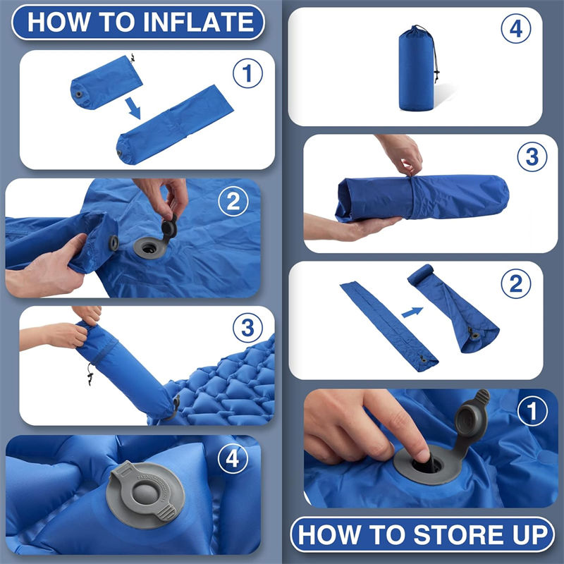 Comfortable United Nations Inflatable Sleeping Pad Comfortable United Nations Inflatable Sleeping Pad