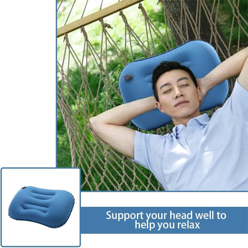 Fire emergency Portable inflatable pillow