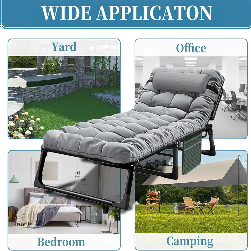 Multi-functional adjustable foldable bed for emergency use