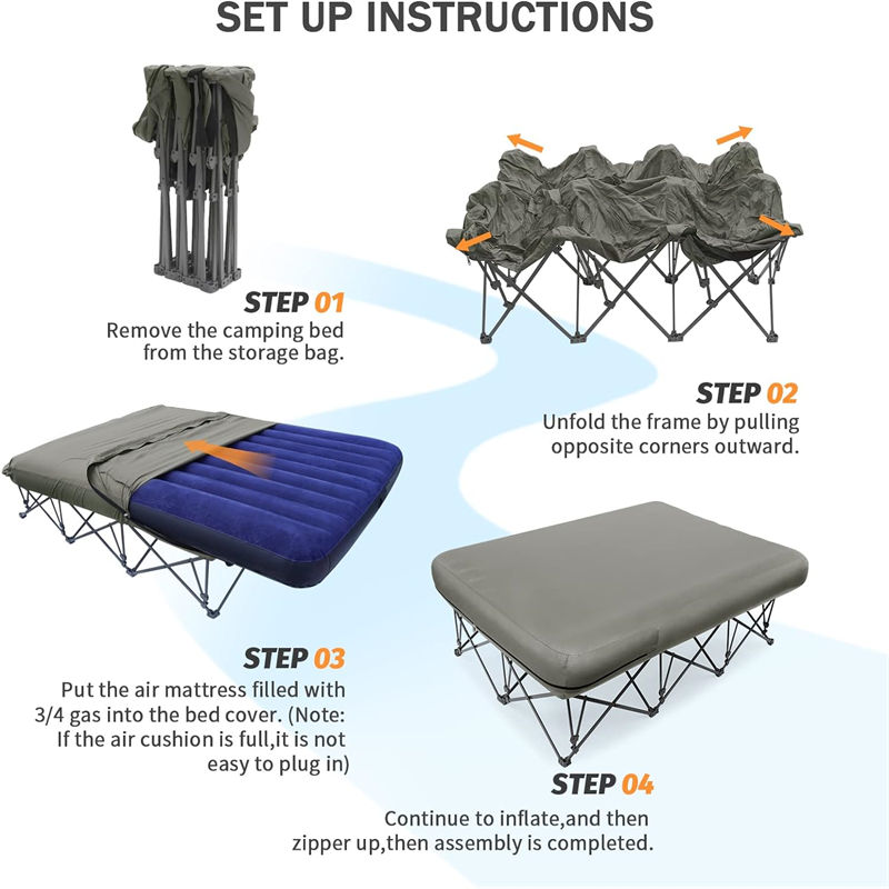 Emergency Survival Folding Bed Durable Emergency Survival Folding Bed Durable