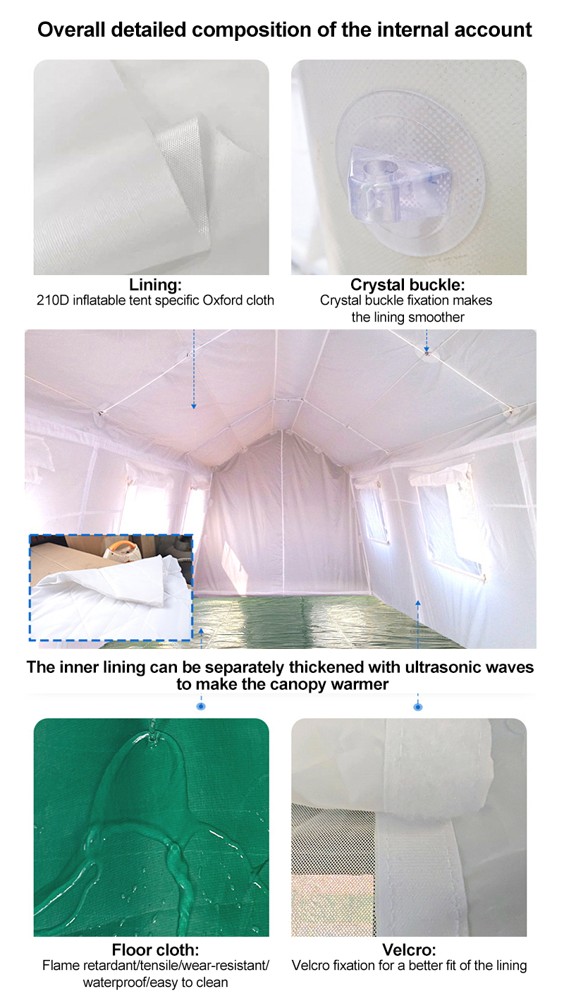 Modular Partition Emergency Tent