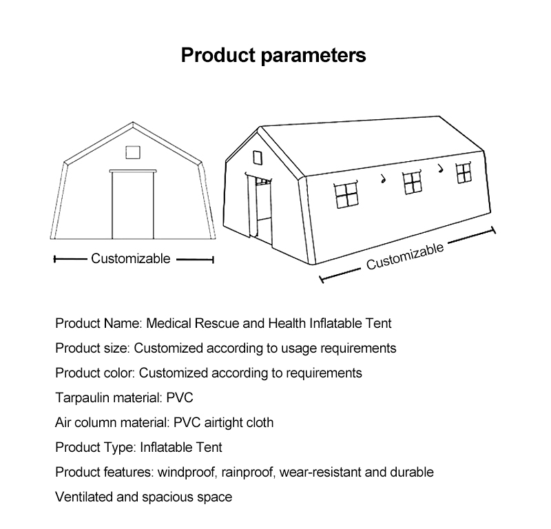 3-Minute Quick Deployment Medical Tent