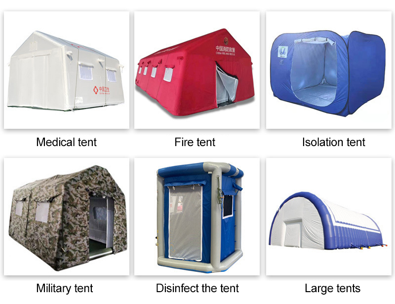 White tent 95% UV block small disaster relief