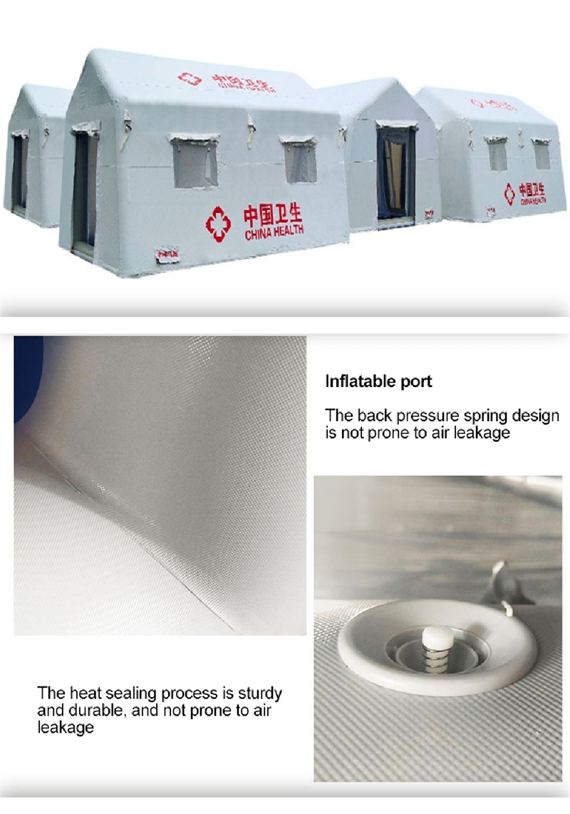 Small disaster - relief tent 95% UV block White