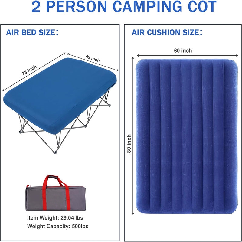 Extra-large Size Emergency Disaster Relief Bed