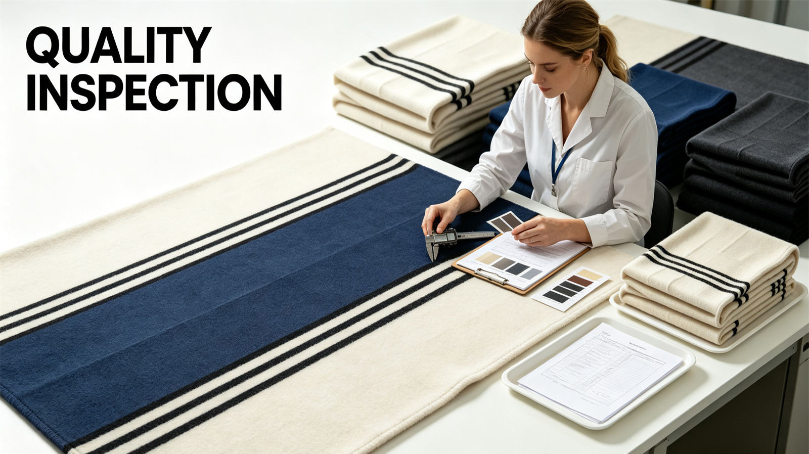 YRF Textile blankets shown in a practical supply setting supporting issue, use and operational planning decisions for institutional buyers for the use this artwork version chain record section.