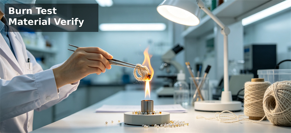 Relief blanket burn test material check for specification review and documented buyer approval