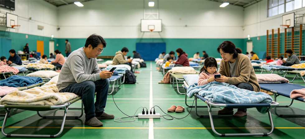 Shelter-project blanket crowd distribution for packing finalization and return recovery planning