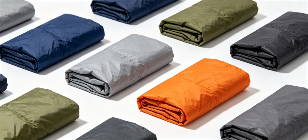 Sleeping bag colors arranged for project configuration and batch approval for government stockpile, institutional supply and