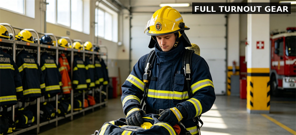 Firefighter gear full gear for institutional procurement, inspection and supply planning