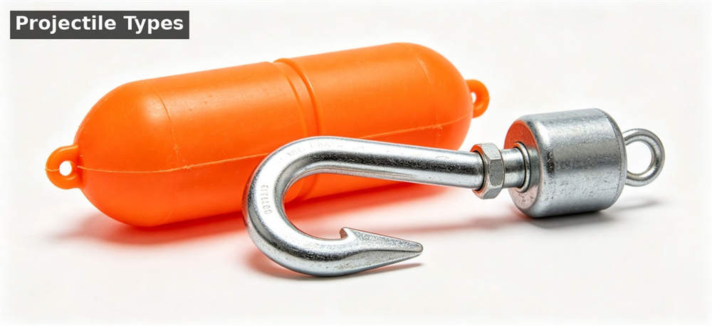 Rescue launcher projectile types detail for institutional procurement, inspection and supply planning Rescue launcher projectile types detail for institutional procurement, inspection and supply planning