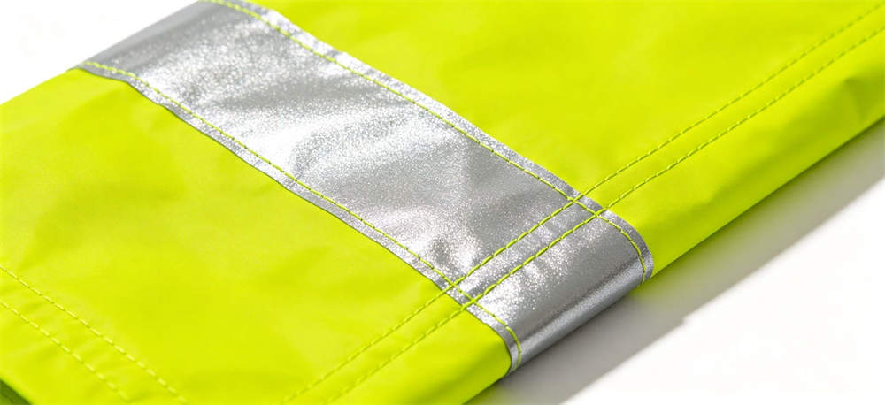 Raincoat reflective strip detail for institutional procurement, inspection and supply planning