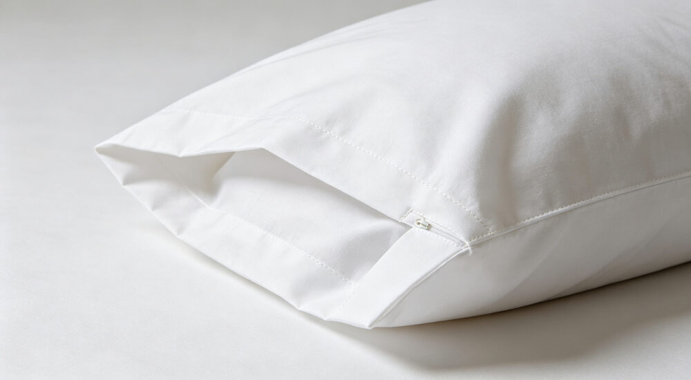 Warehouse storage facility with neatly stacked institutional bedding bundles organized for bulk inventory management and rapid shipment suitable for emergency shelters hospitals universities and hotels requiring durable comfortable bedding solutions