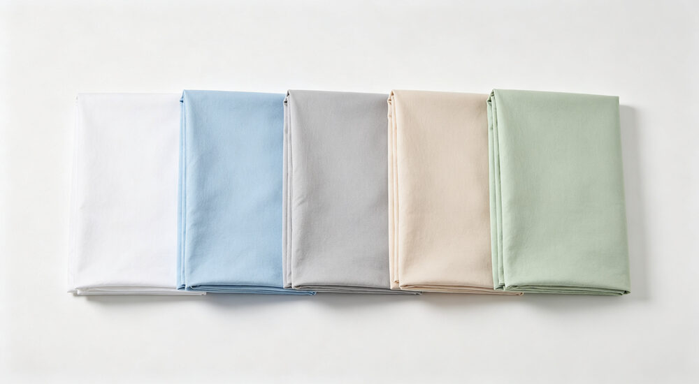 Institutional bedding product display showing material quality and design details for commercial procurement decision making suitable for emergency shelters hospitals universities and hotels requiring durable comfortable bedding solutions