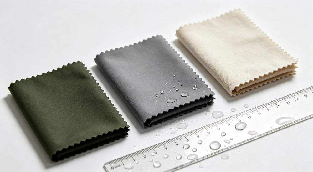 ISO 9001 certification documents displayed on office wall, quality management system certification, professional business photography for manufacturing credibility professional waterproof tent fabric for emergency shelter procurement with quality inspection standards
