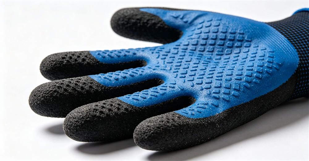 Anti-slip gloves nitrile foam coating detail grip texture safety gloves wholesale bulk supplier China Anti-slip gloves nitrile foam coating detail grip texture safety gloves wholesale bulk supplier China