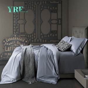 Customized 100% Cotton Dark Gray Bedding