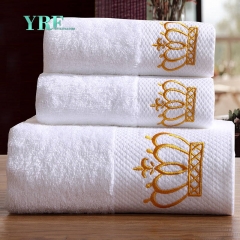 полотенце с вышивкой из хлопка