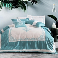 роскошная вилла mint green bed set