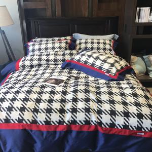 4PCS Home Bedding Bed Sheet Set