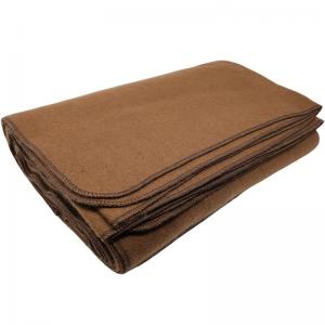 90% Wool 190cm Camel Disaster - Relief Blanket