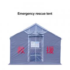 Серая палатка для восстановительных работ